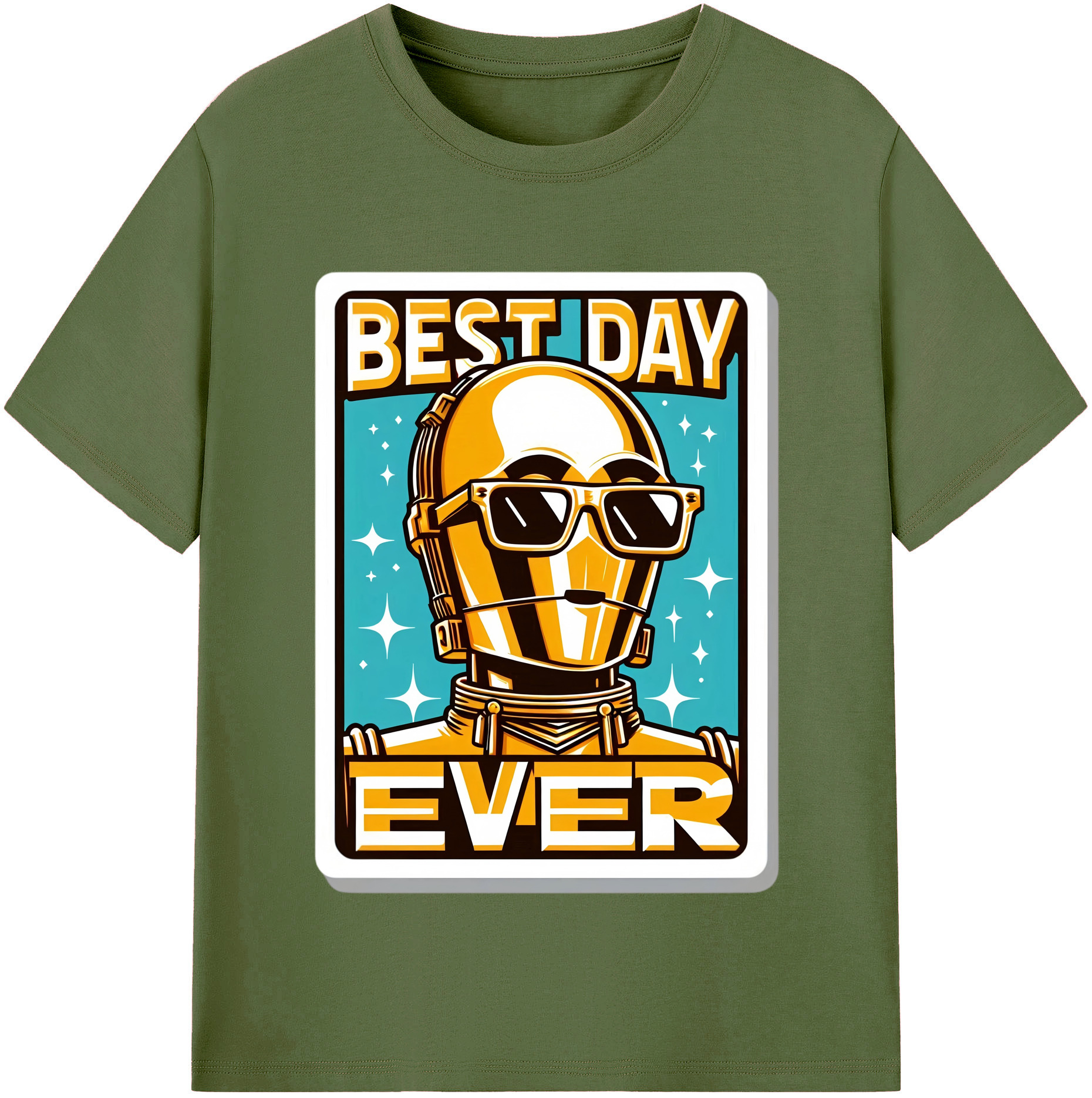 （画像用） スター・ウォーズ Star Wars 綿100％半袖Tシャツ（フロントプリント）